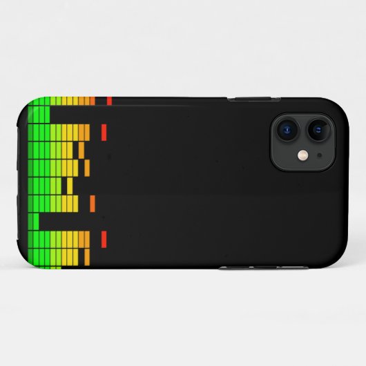 Equalizer Vibes von der Beat of DJ Music Case-Mate iPhone Hülle (Rückseite (Horizontal))