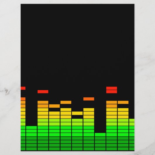 Equalizer Vibes von der Beat of DJ Music Dekoratio (Vorderseite)