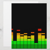 Equalizer Vibes von der Beat of DJ Music Dekoratio (Vorne/Hinten)