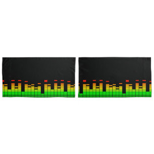 Equalizer Vibes von der Beat of DJ Music Kissenbezug