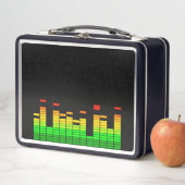 Equalizer Vibes von der Beat of DJ Music Metall Brotdose (Beispiel)