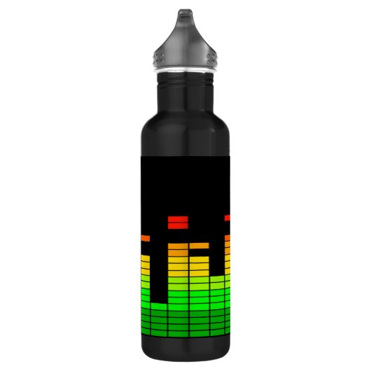 Equalizer Vibes von der Beat of DJ Music Trinkflasche (Rechts)