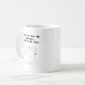 Equations My Language | Teaching My Joy Math Kaffeetasse (Vorderseite Links)