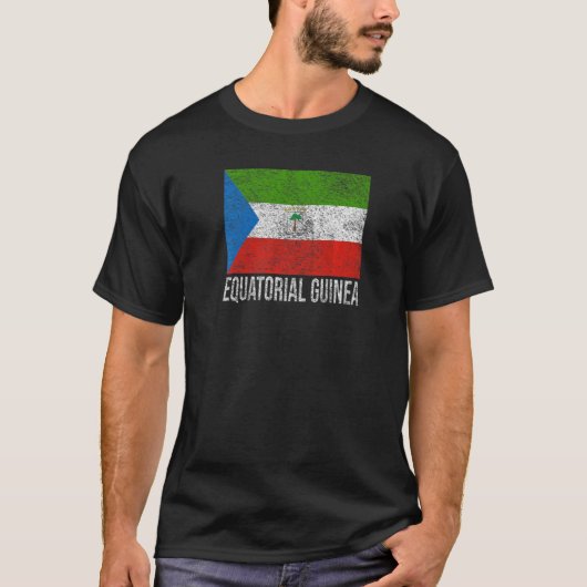 EQUATORIAL GUINEA FLAG MALABO EQUATOGUINEAN T-Shirt (Vorderseite)