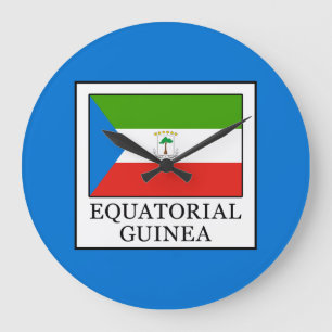 Equatorial Guinea Große Wanduhr