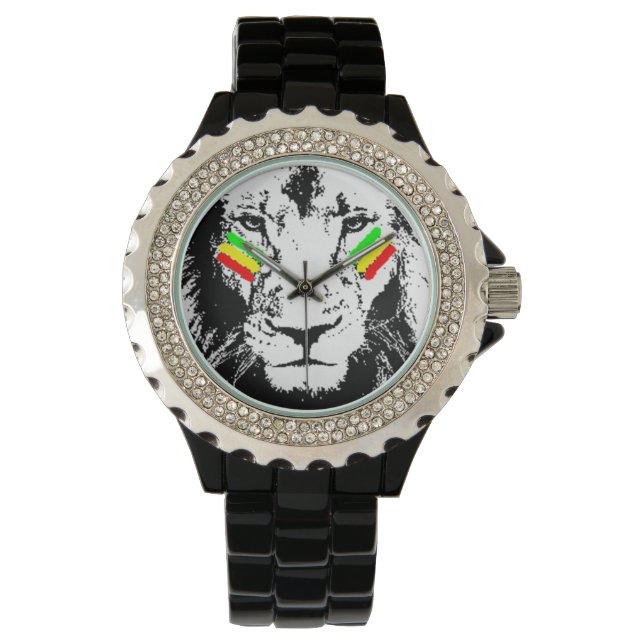 Equering Lion Rasta Watch Armbanduhr (Vorderseite)