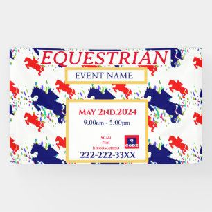 EQUESTRIAN BANNER
