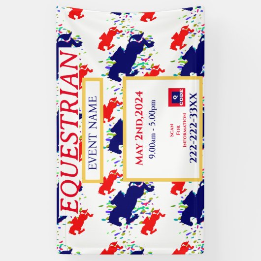EQUESTRIAN BANNER (Vertikal)