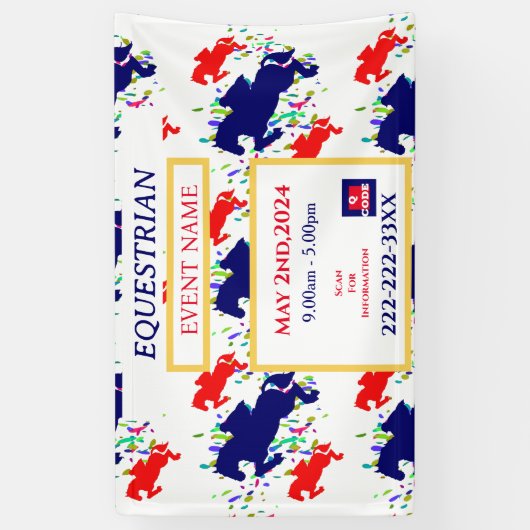 EQUESTRIAN BANNER (Vertikal)