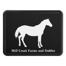 Equestrian Business Name White Horse