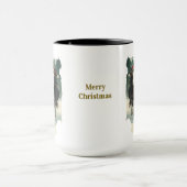 Equestrian Christmas  Coffee Mug Tasse (Zentrum)
