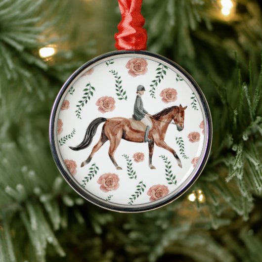 Equestrian Christmas Ornament Keepsake (Baum)