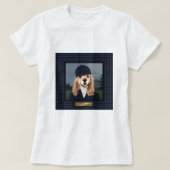 Equestrian Cocker Spanel Dog T-Shirt - Amelia (Design vorne)
