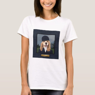 Equestrian Cocker Spanel Dog T-Shirt - Amelia