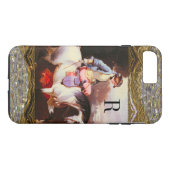 Equestrian Elsa Monogram 7 Plus Case-Mate iPhone Hülle (Rückseite (Horizontal))