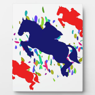 EQUESTRIAN FOTOPLATTE