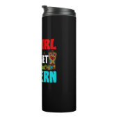 Equestrian Gift | Cowgirl Lets Get Western Thermosbecher (Nach rechts gedreht)