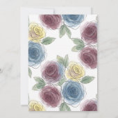 Equestrian Graduation Party Invitation Einladung (Rückseite)