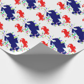 EQUESTRIAN INCIPIO GESCHENKPAPIER (Ecke)