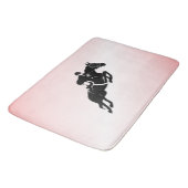 Equestrian Jumper Badematte (Schrägansicht)