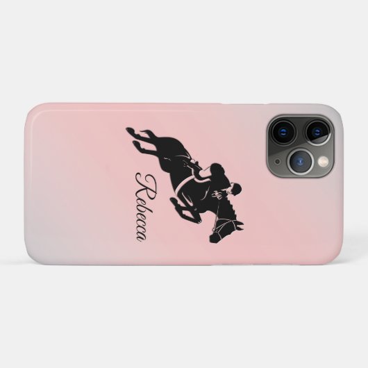 Equestrian Jumper Case-Mate iPhone Hülle (Rückseite (Horizontal))