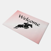 Equestrian Jumper Fußmatte (Schrägansicht)