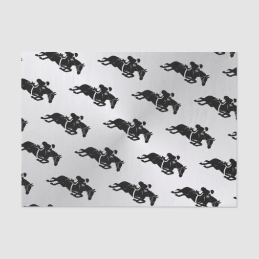 Equestrian Jumper Seidenpapier (Vorderseite)