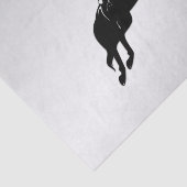 Equestrian Jumper Silver Seidenpapier (Ausschnitt)