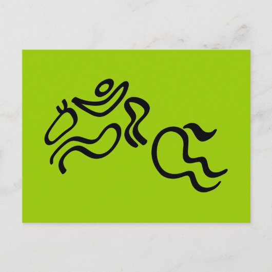 Equestrian Jumping Postkarte (Vorderseite)