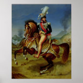 Equestrian Portrait of Joachim Murat 1812 Poster (Vorne)