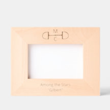 Equestrian Two Letter Snaffle Bit Monogram