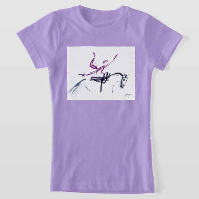 Equestrian Vaulter Artist Swoosh T-Shirt (Ablage )