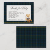 Equestylesport Bear Baby Duschbücher für Begleitkarte (Vorne/Hinten)