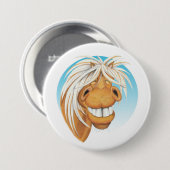 Equi-toons "unverschämtes Chappie" Button (Vorne & Hinten)