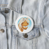 Equi-toons "unverschämtes Chappie" Button (Beispiel)