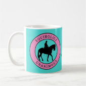 Equiholics Einsamer Trail Rider Kaffeetasse (Links)