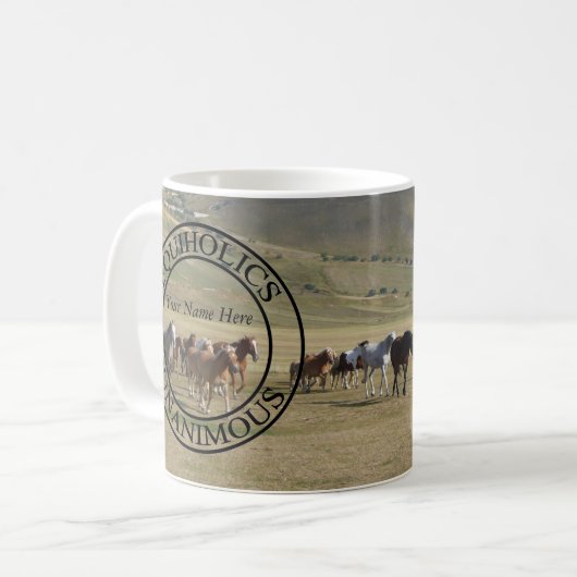 Equiholics einstimmig kaffeetasse (Vorderseite Links)