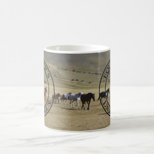 Equiholics einstimmig kaffeetasse (Mittel)