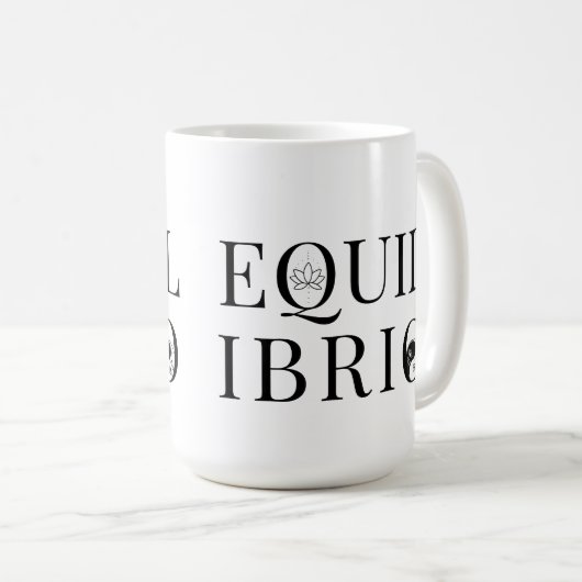 Equilibrio (Zen) Kaffeetasse (VorderseiteRechts)
