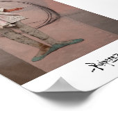 "Equilibrista Con Aro", von Ruiperez Poster (Ecke)