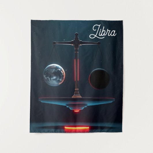 Equilibrium Libra Wandteppich. Wandteppich (Vorderseite)