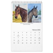 Equine Art S. Payne Single Page Calendar Kalender (Feb 2026)