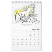 Equine Art S. Payne Single Page Calendar Kalender (Jan 2026)