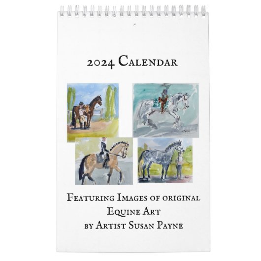 Equine Art S. Payne Single Page Calendar Kalender (Titelbild)