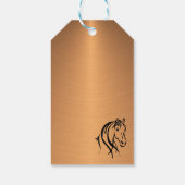 Equine Birthday Geschenkanhänger (Rückseite)