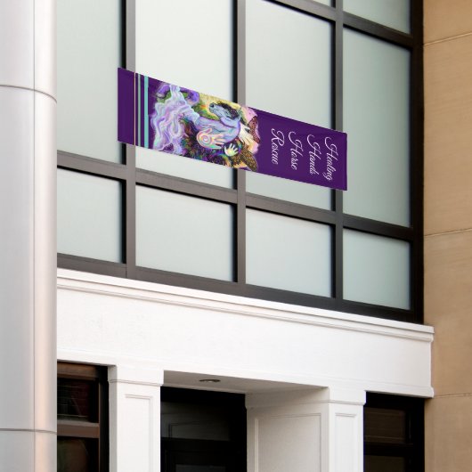 Equine Dreams Banner Vertikal (Äußeres Gebäude)