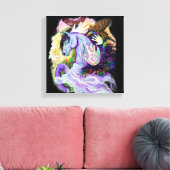 Equine Dreams Canvas Print Leinwanddruck (Insitu (Wohnzimmer))
