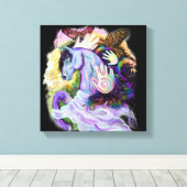 Equine Dreams Canvas Print Leinwanddruck (Insitu (Holzboden))