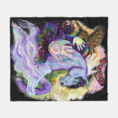 Equine Dreams Fleecedecke (Vorderseite (Horizontal))