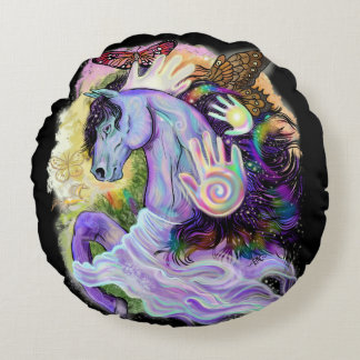 Equine Dreams Rundes Kissen